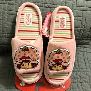 Strawberry Shortcake Bedroom Shoes Slippers Size 9-10